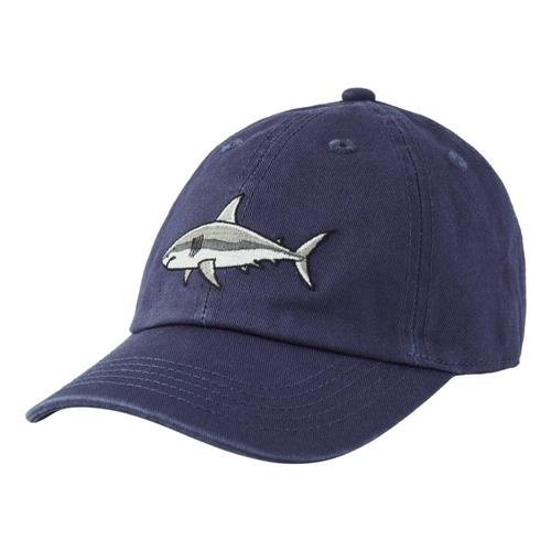 Life is Good Kids Swimming Shark Kids Chill Cap Drkstblue