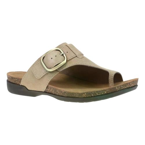 Dansko Women's Rylee Sand Suede Sandals Sand.Sd