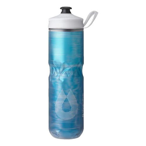 HydraPak Polar Sport 24oz Pulse Water Bottle Blue