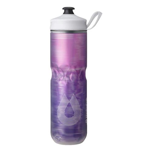 HydraPak Polar Sport 24oz Pulse Water Bottle Purple