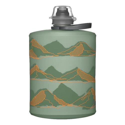 HydraPak Mountain Stow 500ml Water Bottle Sutro_green