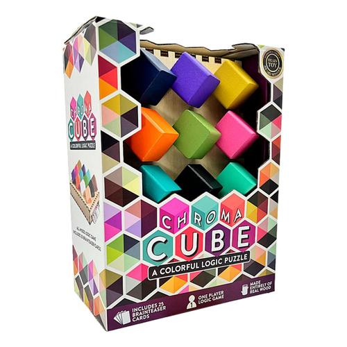 Project Genius Chroma Cube Logic Puzzle