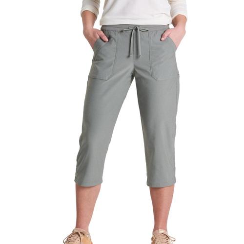 KUHL Women's Trekr Pull-On Kapri Capris Stone_sto