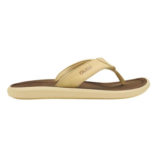 OluKai Men's Pili Waterproof Leather Sandals Tcocon.Tan_tc34