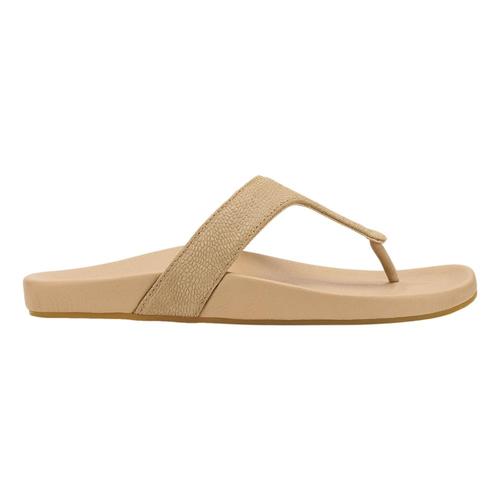 OluKai Women's Kipe'a Lipi Elevated Leather Sandals Wrmsand_wvwv