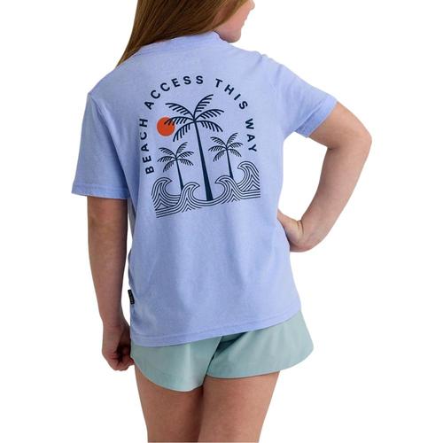 Free Fly Youth Beach Access Tee Hthlav649