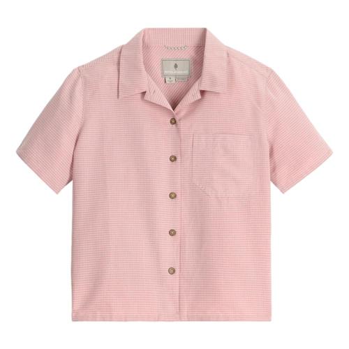 Royal Robbins Women's Desert Pucker Short Sleeve Shirt Quartz_652