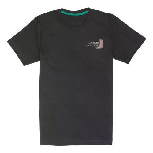 Sendero Provisions Co. Men's Rattlesnake T-Shirt Vintageblack