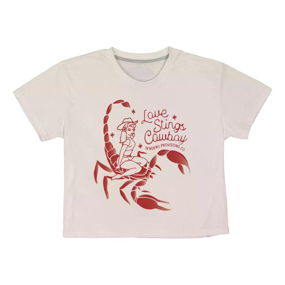 Sendero Provisions Co. Women's Love Stings Boxy Tee VINTAGEWHITE