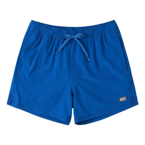 Saxx Men's Oh Buoy 2N1 Stretch Swim Volley Shorts 5in Cobalt_cob
