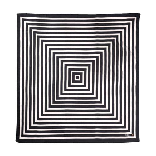 Pistil Sable Oversized Bandana Black