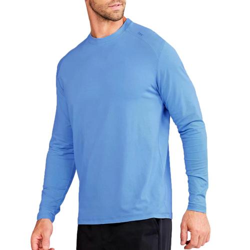 tasc Men's Carrollton Long Sleeve Fitness T-Shirt Blueto_426