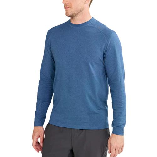 tasc Men's Carrollton Long Sleeve Fitness T-Shirt Blueja_468