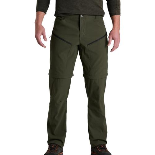 KUHL Men's Renegade Convertible Pants - 30in Inseam Forest_dfo