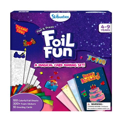 Skillmatics Foil Fun Card Making No-Mess Art Kit