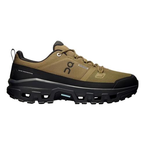 On Running Men's Cloudrock Low WP Shoes Huntr.Blk