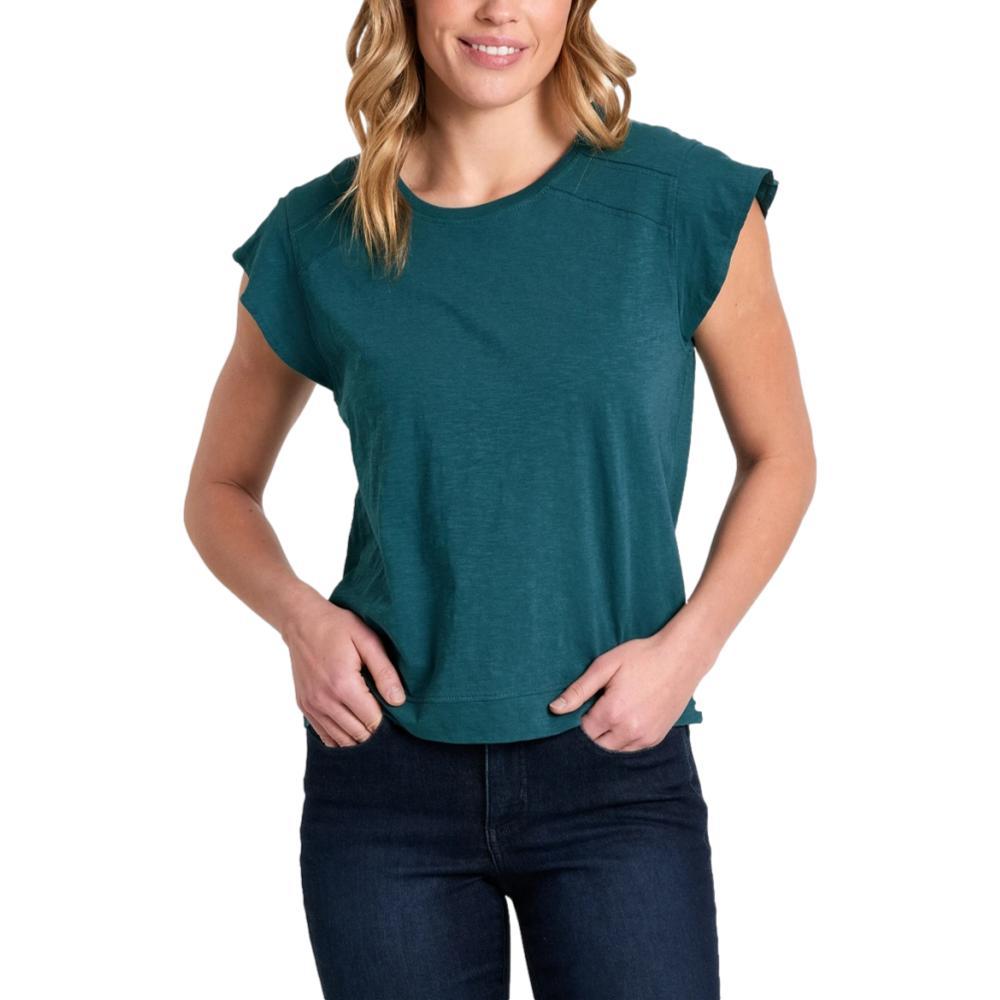 KUHL Women's Shilo Short Sleeve EVERGLA_EG