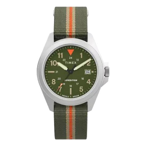 Timex Expedition Field Date 36mm Watch Green_silver