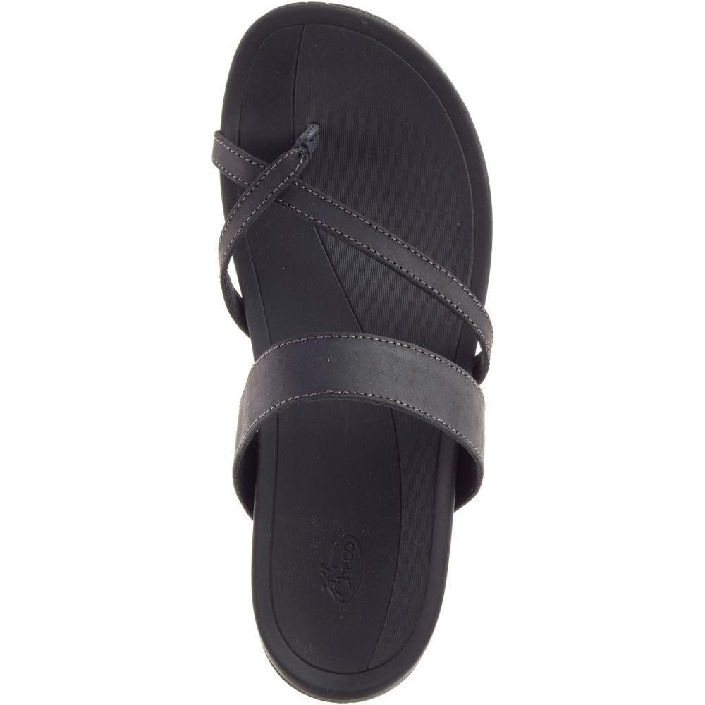 chaco black leather sandals