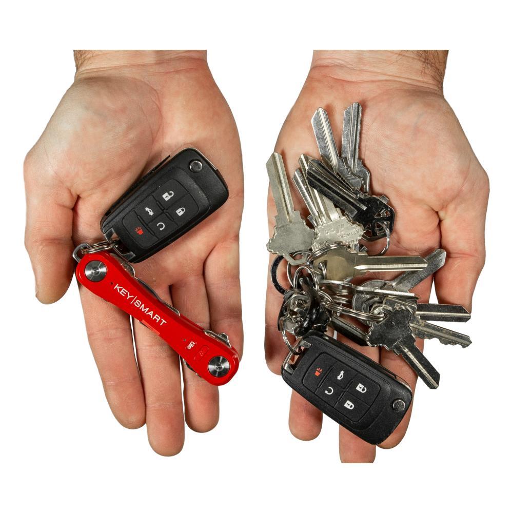 Kompakter Schlüsselhalter und Schlüsselbund Organisator 2-14 Schlüssel, Blau KeySmart Extended