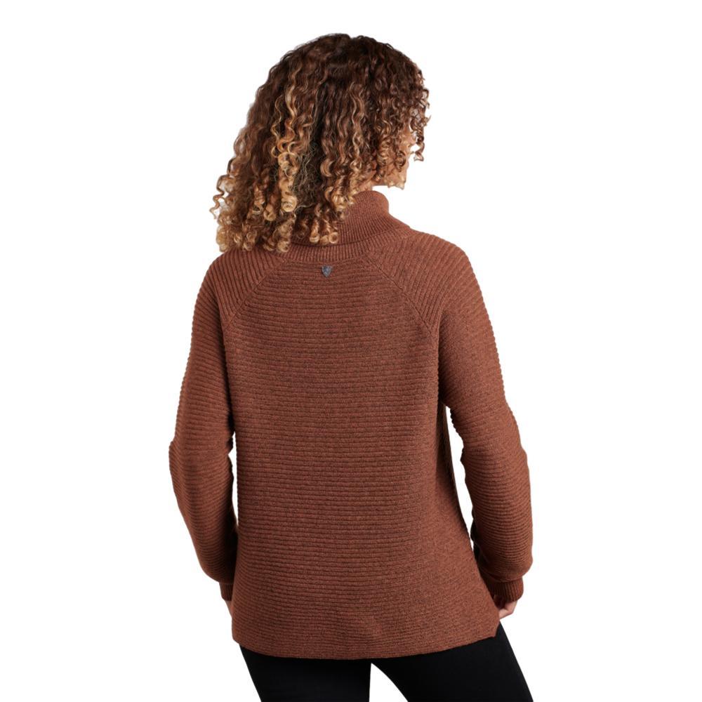 Women's Kuhl | Sienna Sweater with Cowl Neck | Antique Gold
