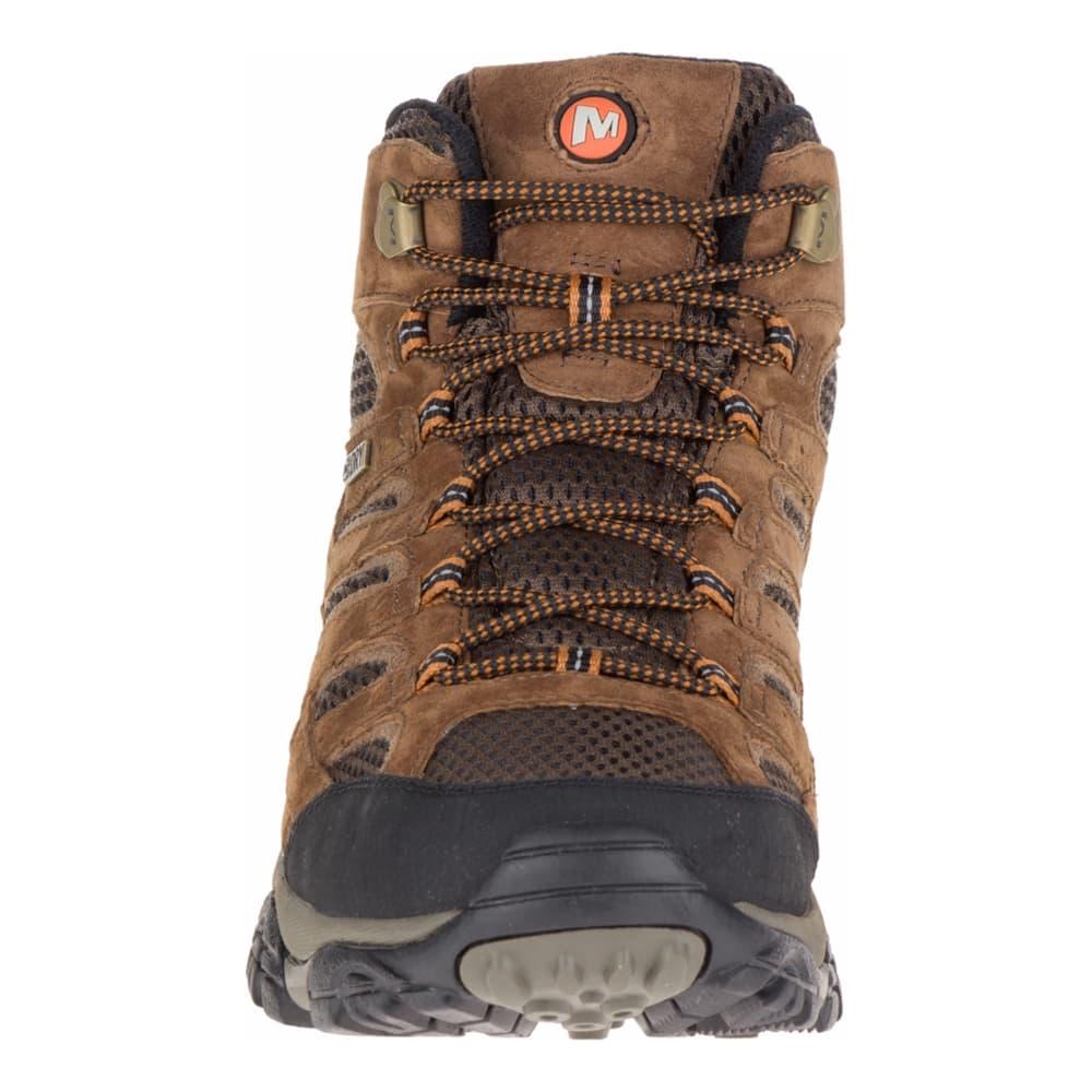 Mens Merrell Moab 2 Mid Waterproof Anti Slip Earth Brown Hiking Boots New In Box 