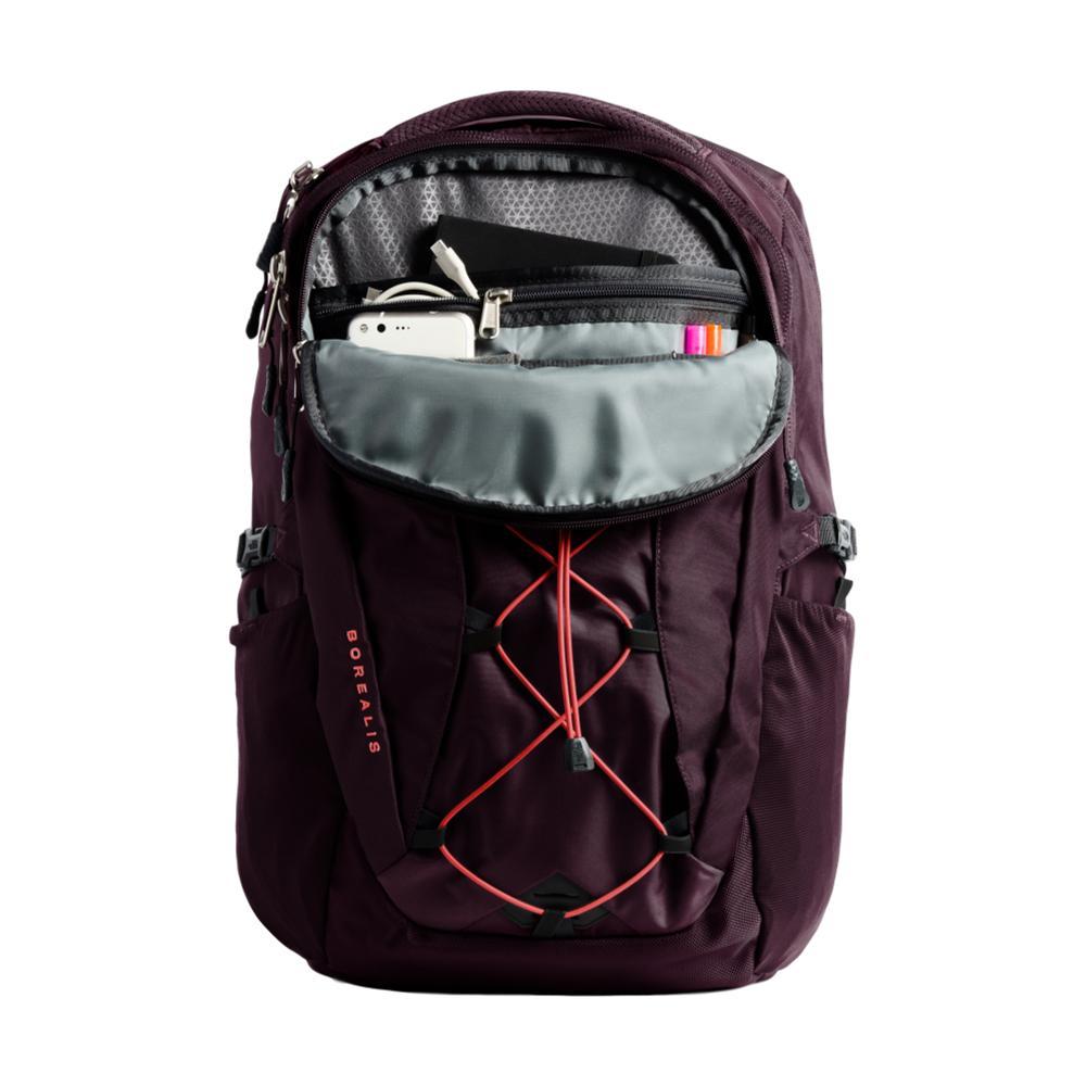 north face backpack maroon