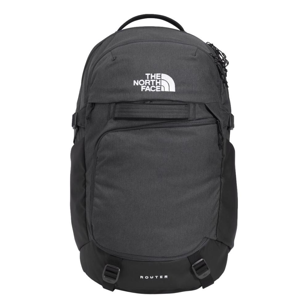 The North Face Router Backpack: Asphalt Grey Light Heather/Black
