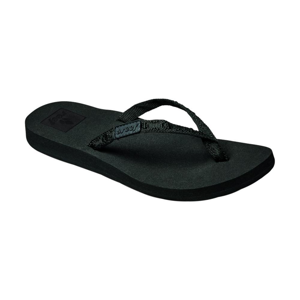reef sandals black