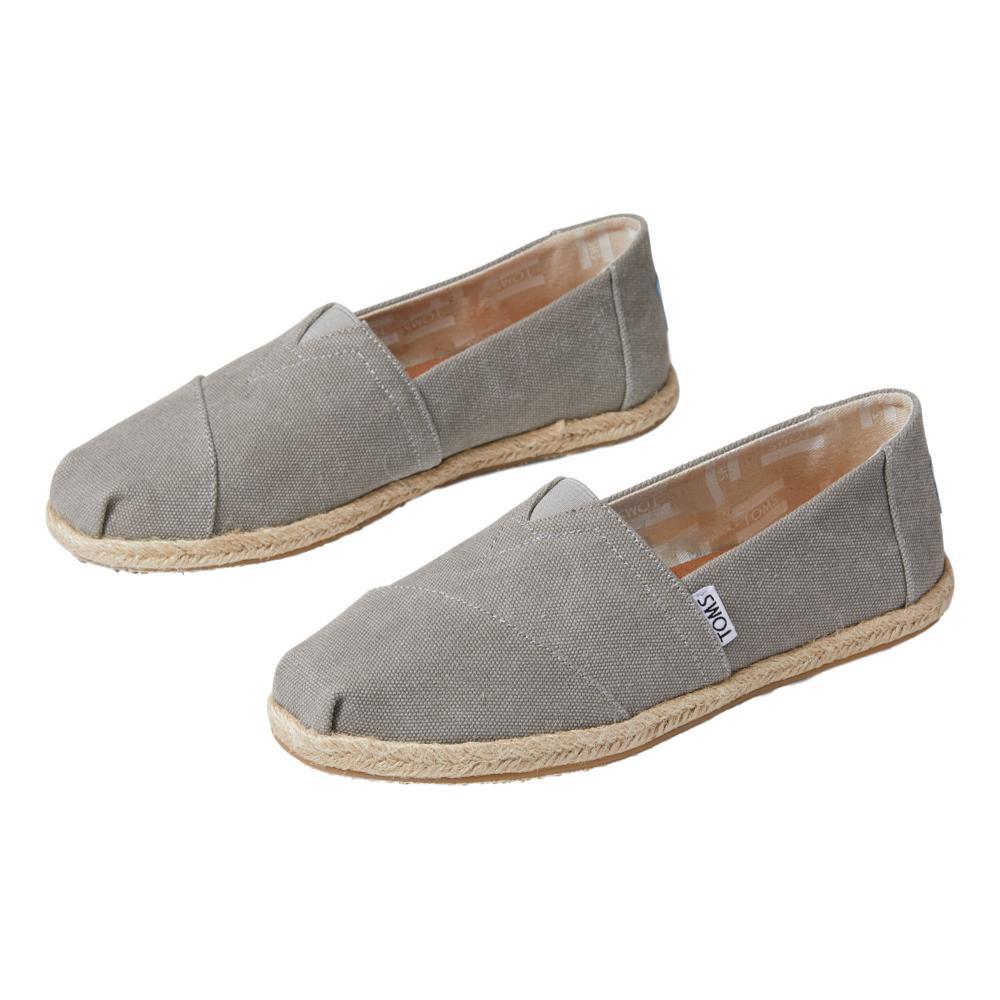 toms navy washed canvas women's classics