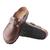  Birkenstock Men's Boston Grip Leather Clogs - Regular - Bottom