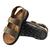  Birkenstock Men's Milano Rugged Oiled Leather Sandals - Regular - Bottom
