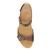  Dansko Women's Tricia Brown Milled Burnished Sandals - Top