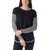  Smartwool Women's Shadow Pine Colorblock Sweater - Demo
